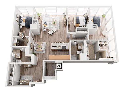 Floor plan D2