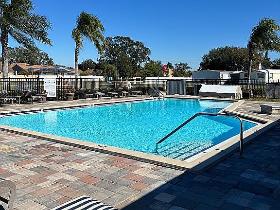 Pool heated year round