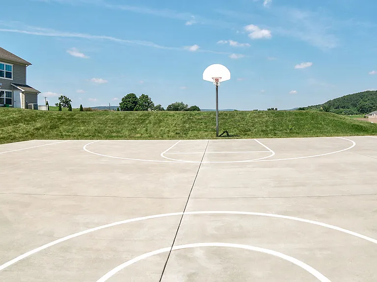 New Forge basketball court