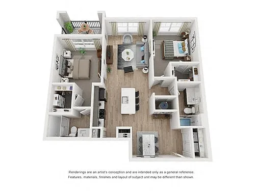Floor plan The Cottonwood