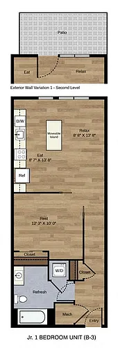 Floor plan B-3