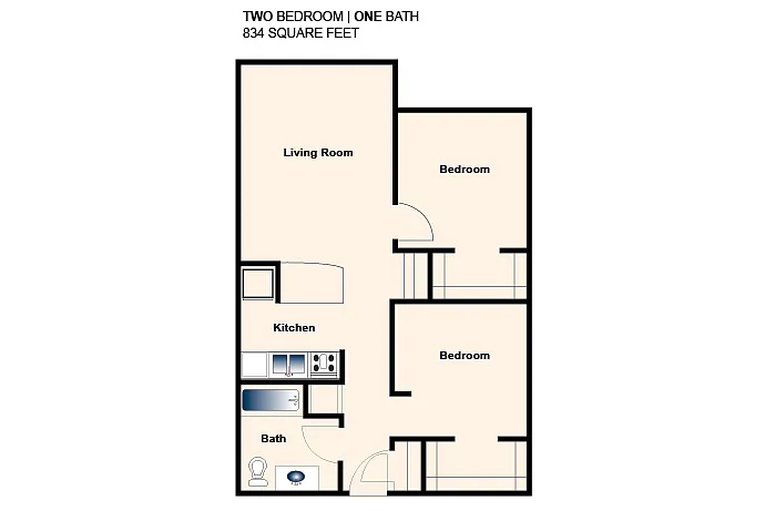 Floor plan 2X1