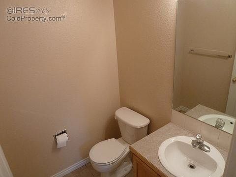 First floor half bath