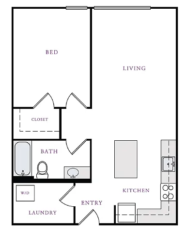 Floor plan A13