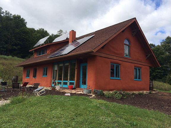 Timber frame and stucco ext.