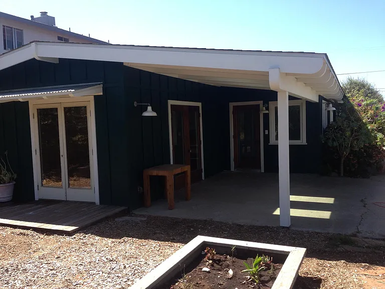 Outside of bonus room/office