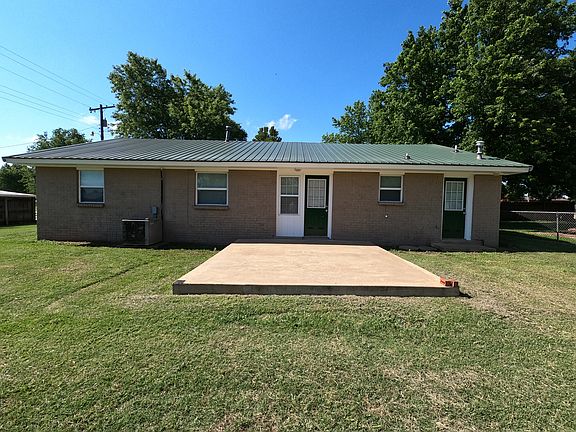 Back view of house