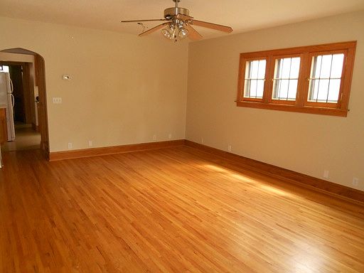 Main floor living room with hardwood floors