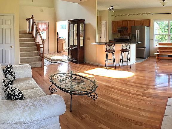 Great room, entry & kitchen