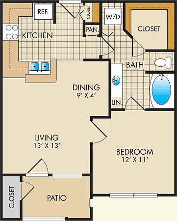 Floor plan A