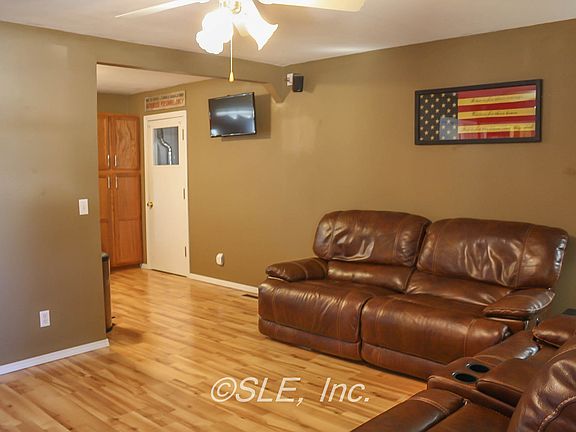 Main entry into living room