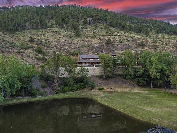Lake view of home