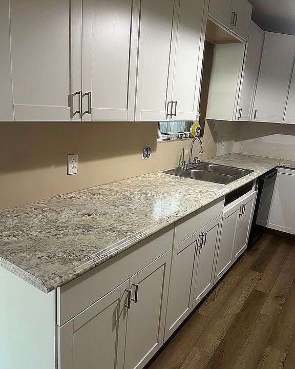 New cabinets and countertops