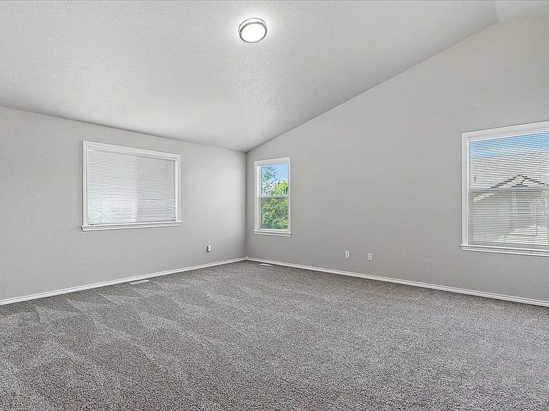 Master Bedroom with high ceilings