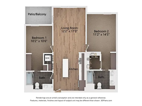 Floor plan B011
