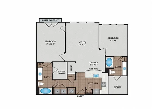 Floor plan Lafayette