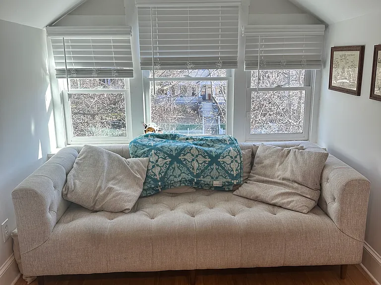 Bedroom Alcove- great space for sofa or desk Actual photo not AI