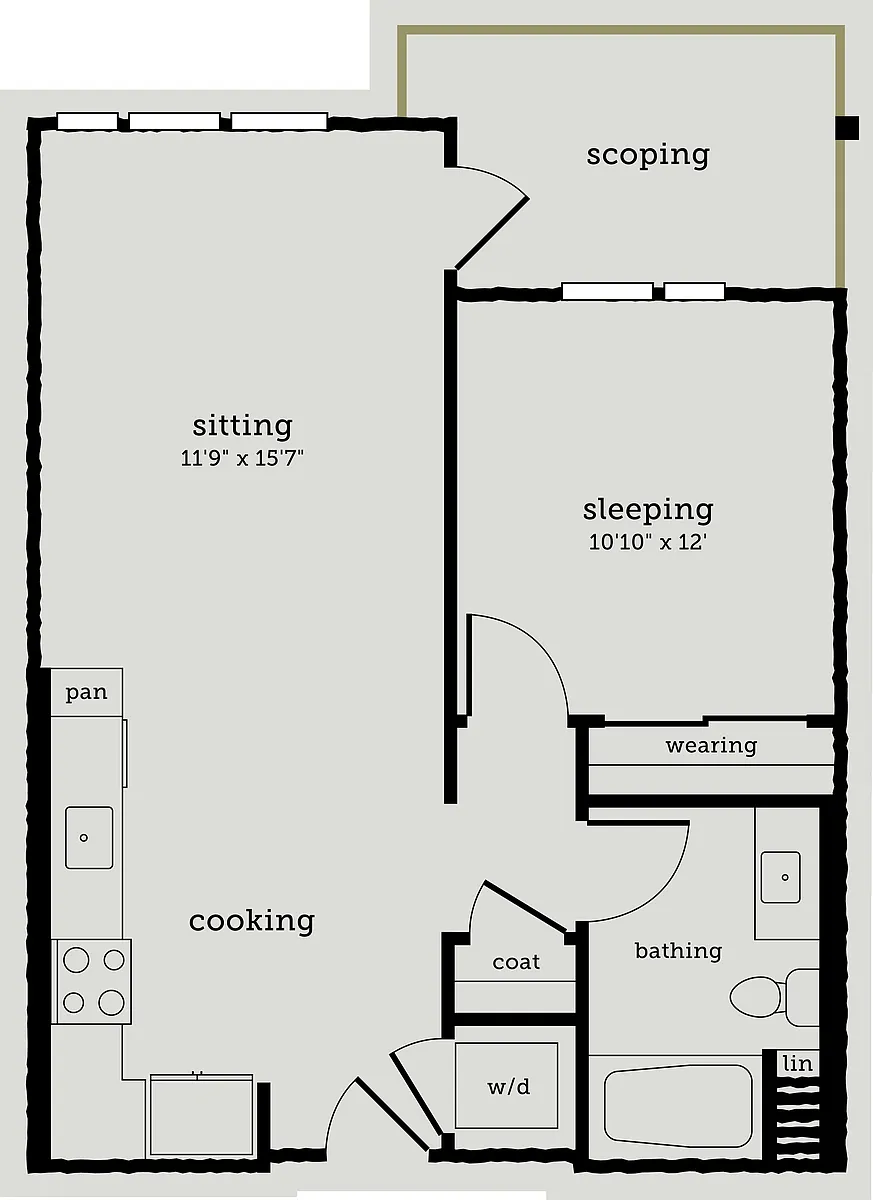 Floor plan A4