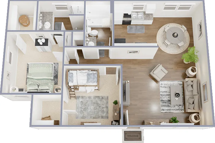 Plan 2 Floorplan Diagram