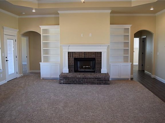 Family room boasts comfort and style