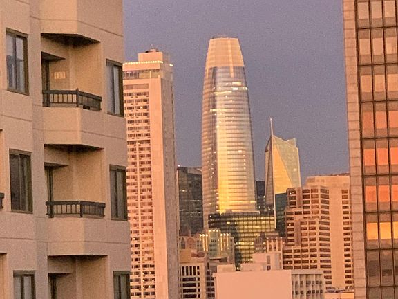 View to the East from the balcony