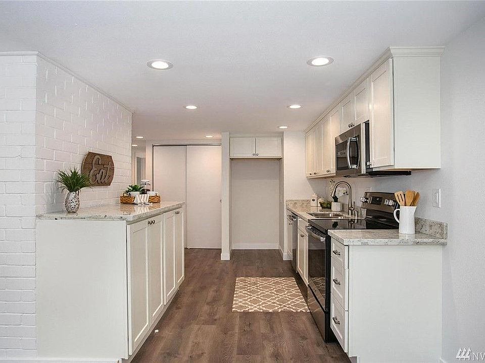 Kitchen as viewed from dining area