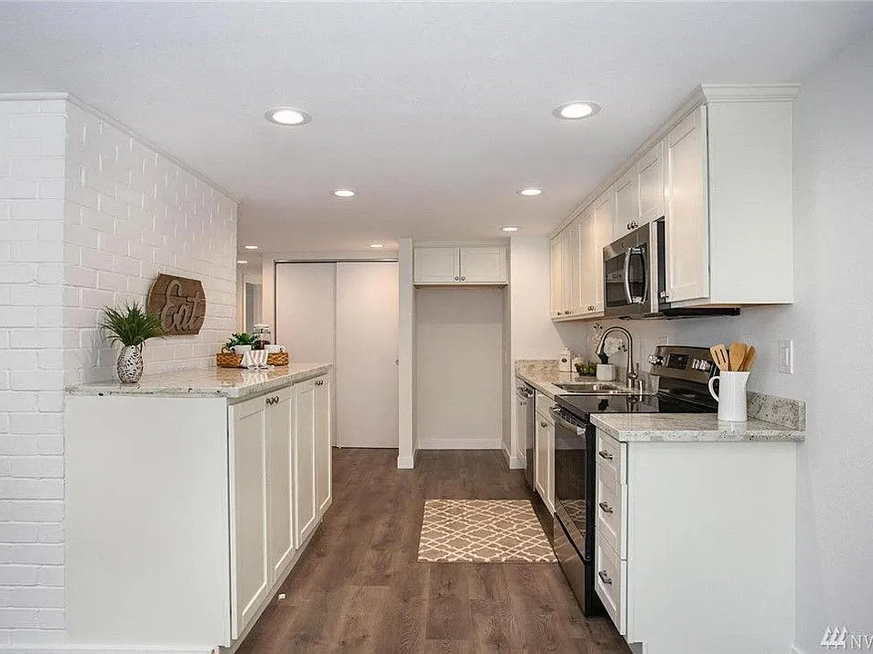 Kitchen as viewed from dining area