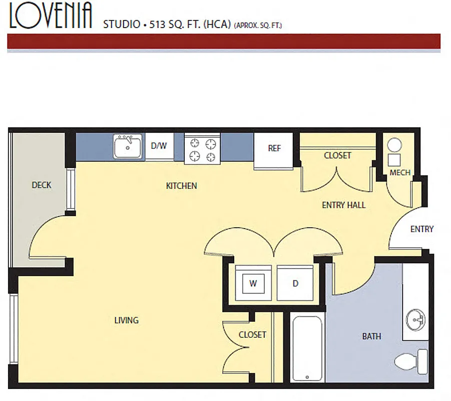 Floor plan Lovenia