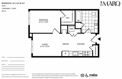 Floor plan 1B1B-I