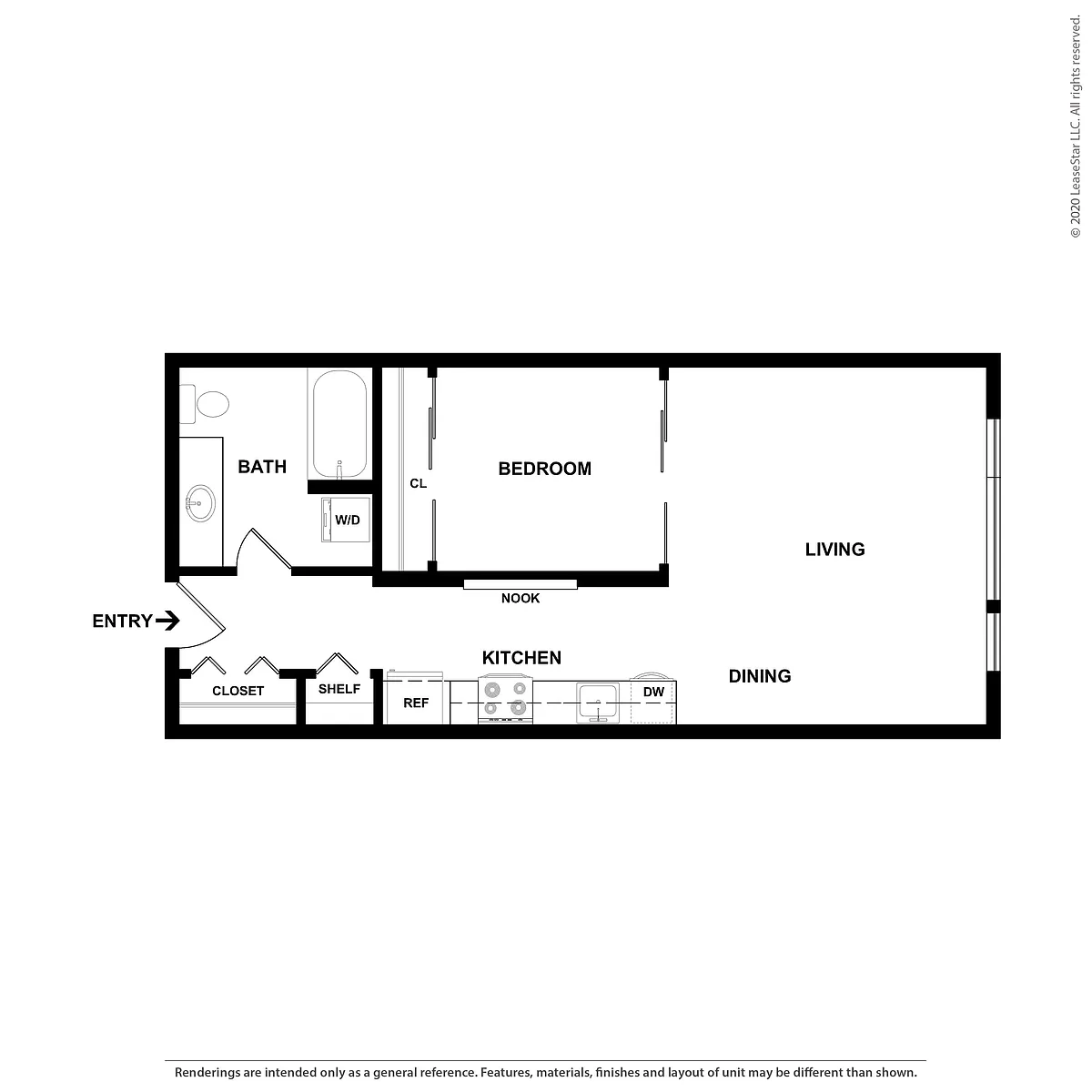 Floor plan OPEN ONE A Income Limited