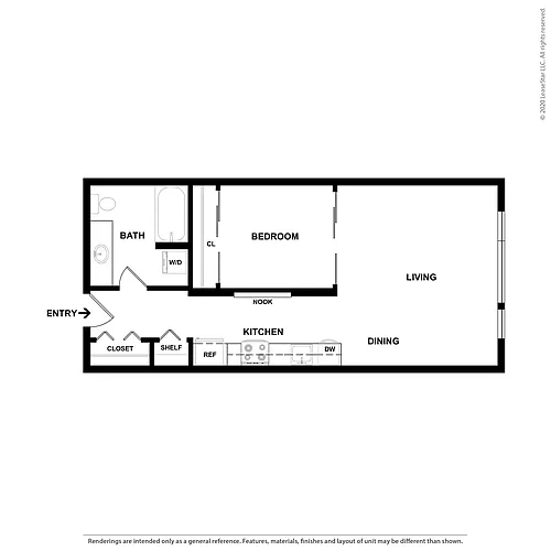 Floor plan OPEN ONE A Income Limited