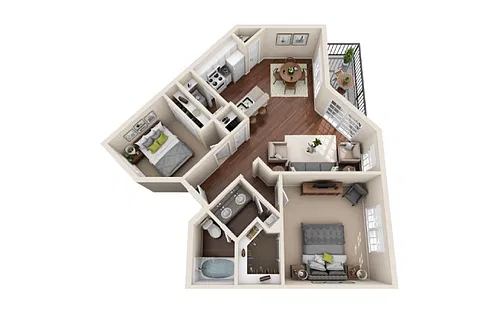 Floor plan B1
