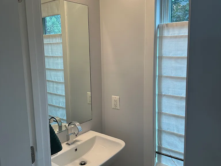 Main floor powder room