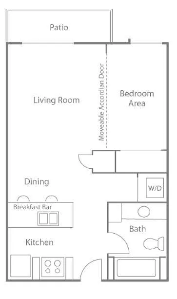 Floor plan Mini Bedroom