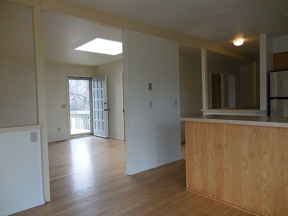 towards front door