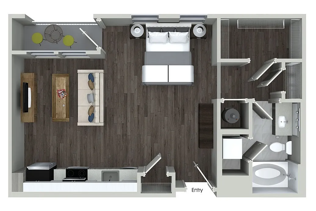 Floor plan E280