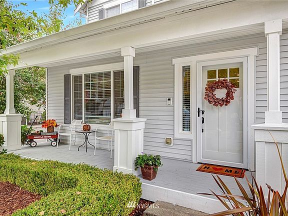 The front porch welcomes you in.