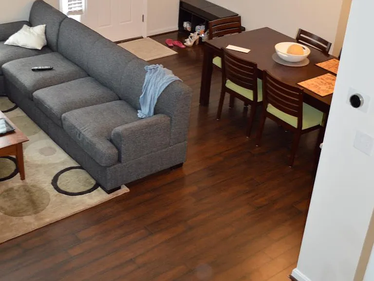 Living Room and Dining Room