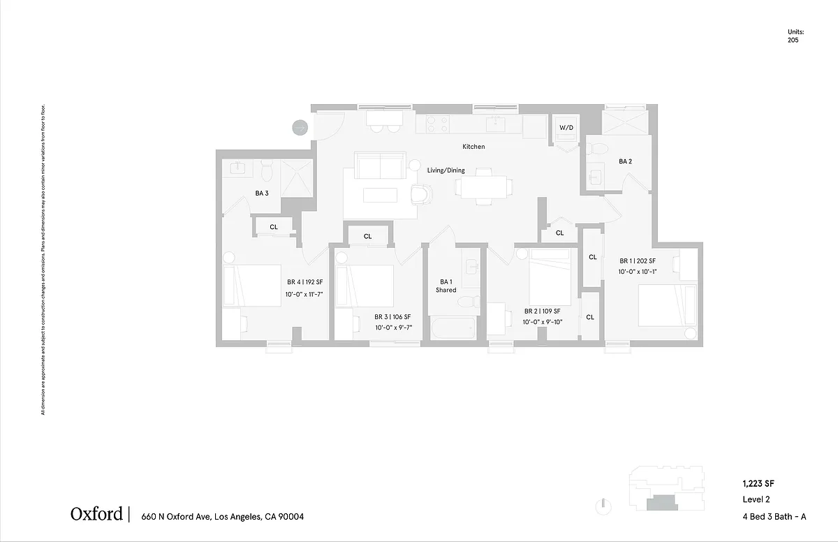 Floor plan 4X3