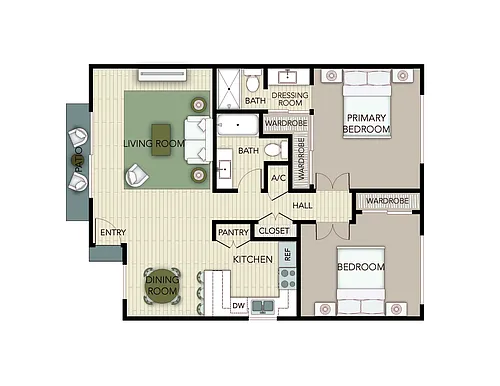 Floor plan Cottonwood