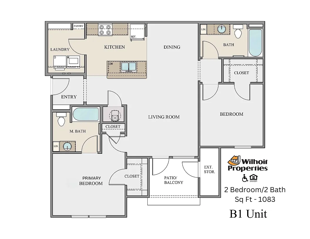 Floor plan B1