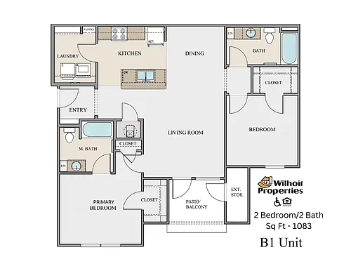 Floor plan B1