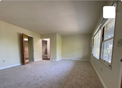 Living Room looking in from front door to the bedrooms.