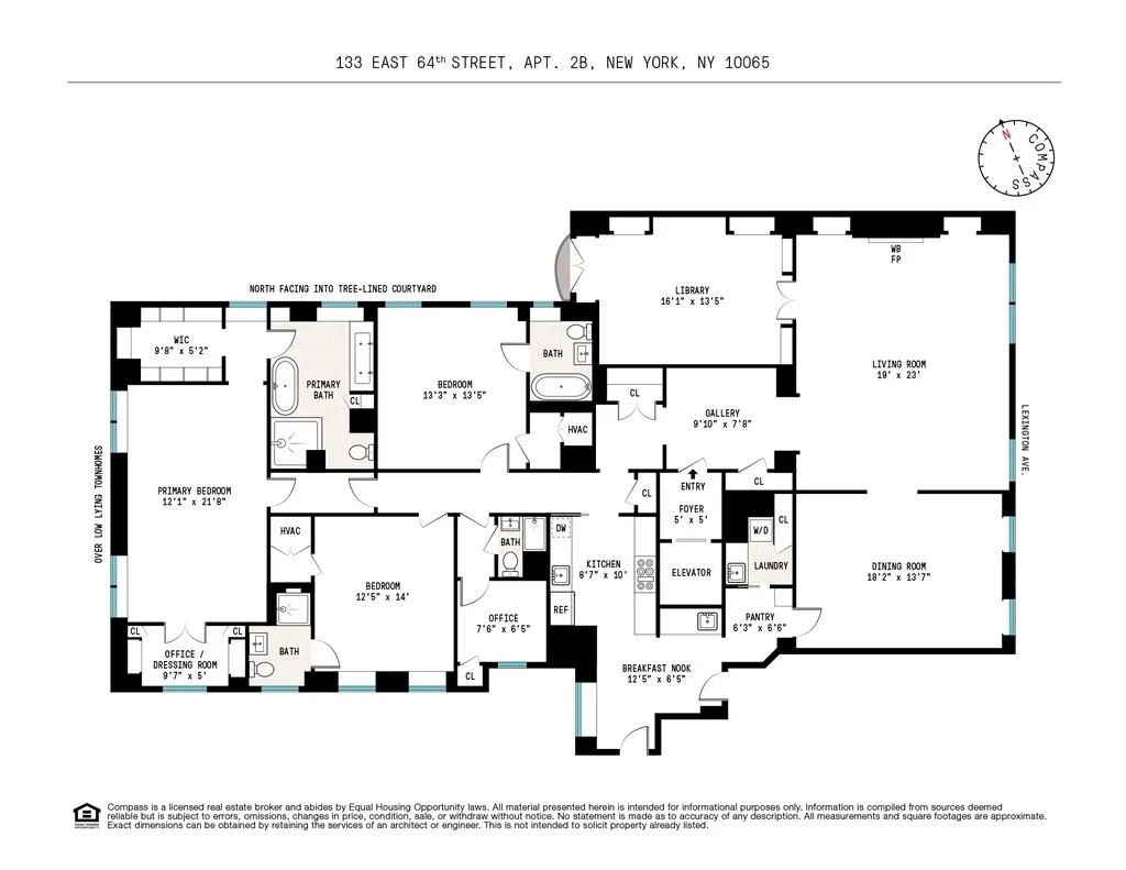 133 East 64th Street #2B in Lenox Hill, Manhattan | StreetEasy