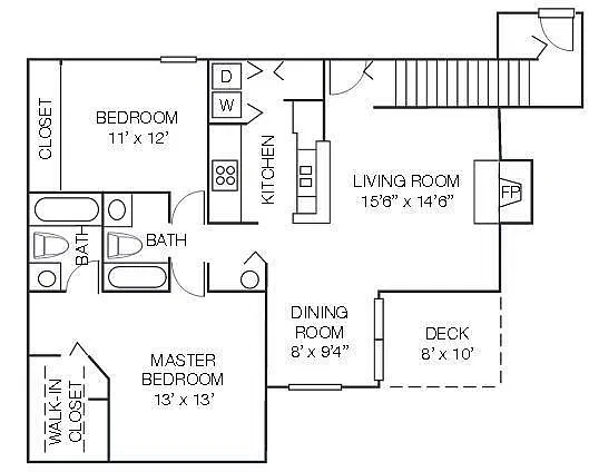 Floor plan MARTINGALE