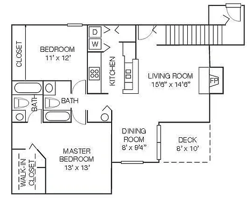 Floor plan MARTINGALE