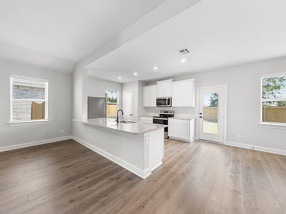 The Reed floor plan has a wonderful, open-concept layout.