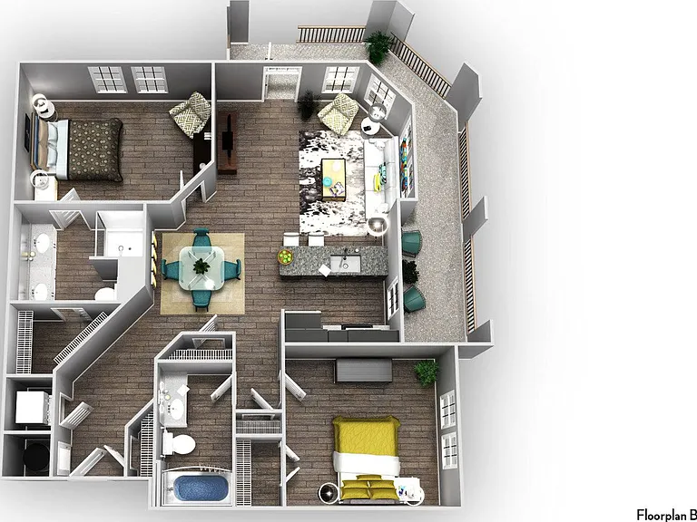 B4 Floor Plan B4 Floor Plan