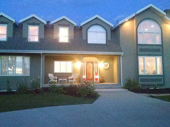 Home at dusk