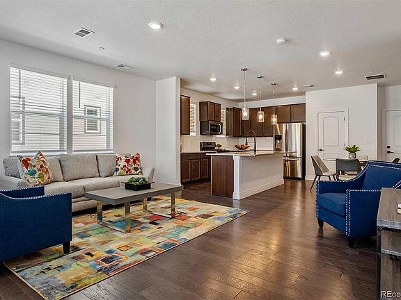 Staged photo showing the unit when furnished